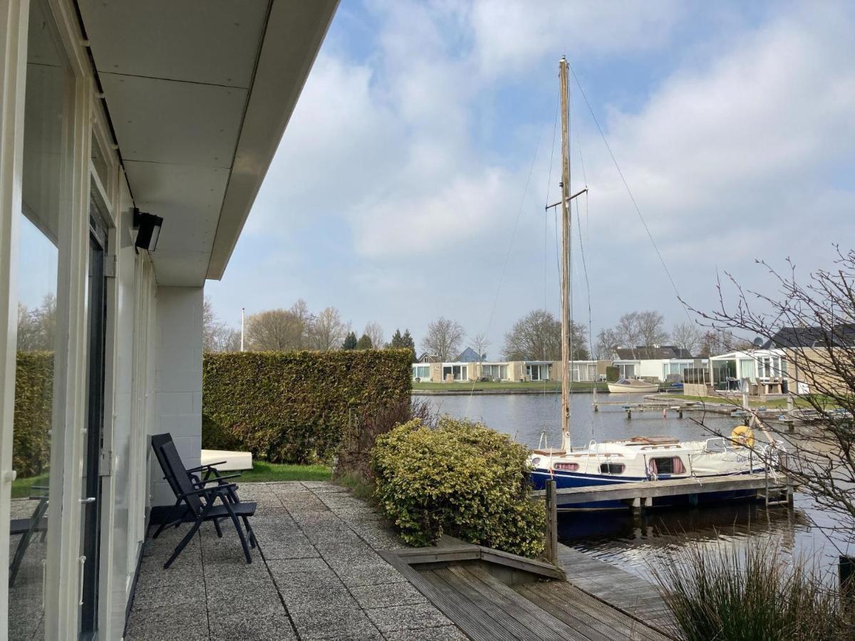 Waterfront Holiday Home With Jetty Boornzwaag over de Wielen Eksteriør billede